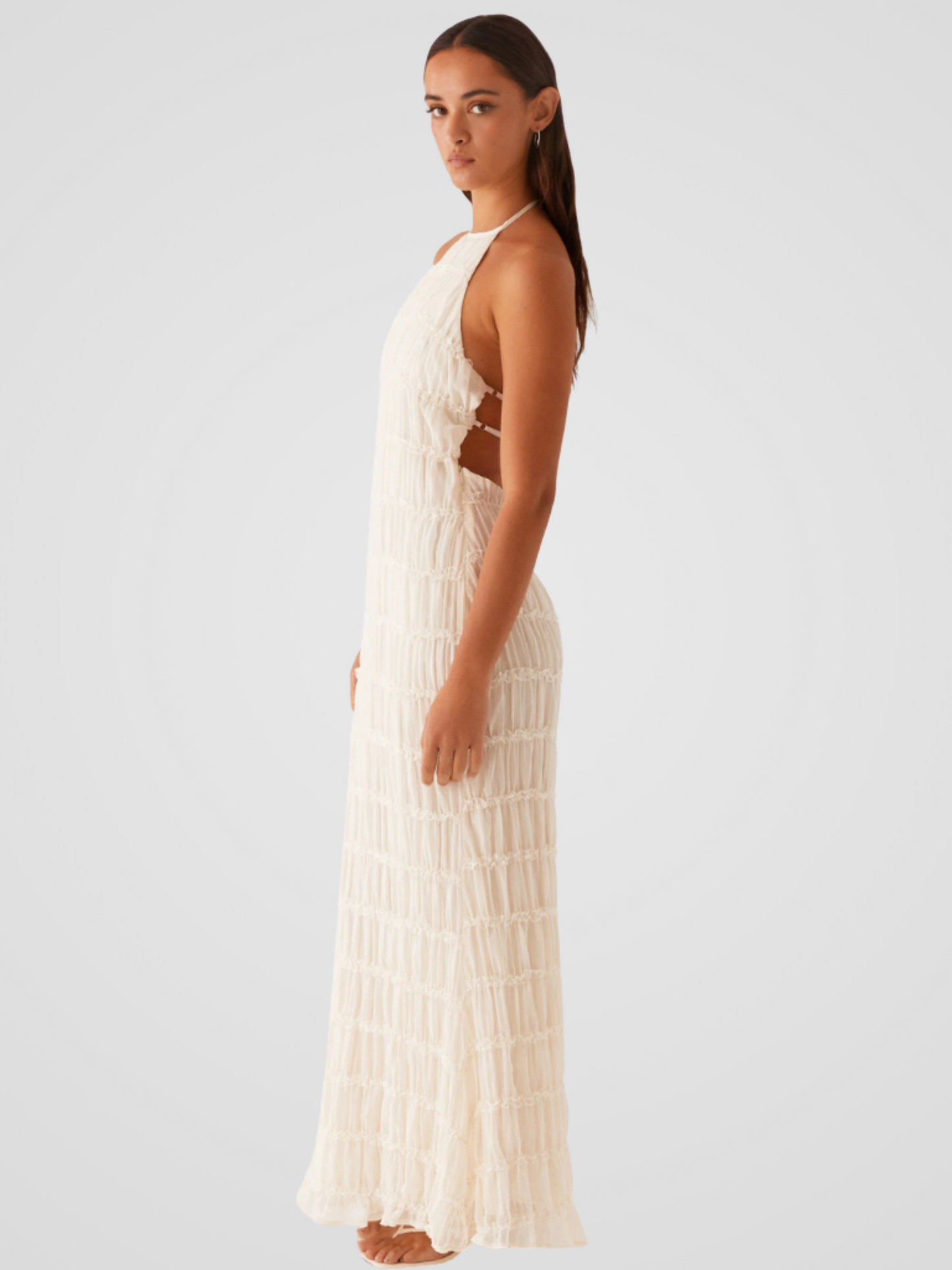 SOLÈNE TEXTURE MAXIKLEID