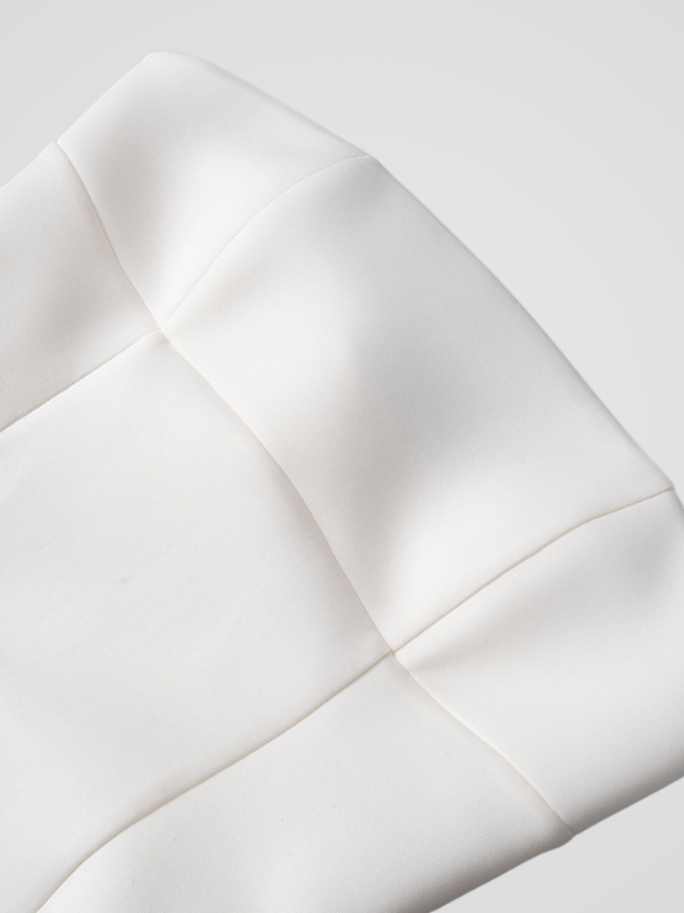 LUXURY STRAPLESS MINI KLEID