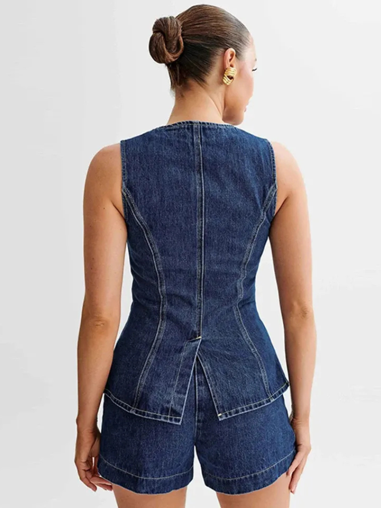 VESPER DENIM CO-ORD