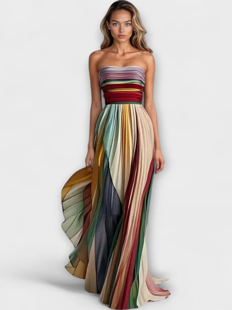 LUMINA STRIPE DRESS