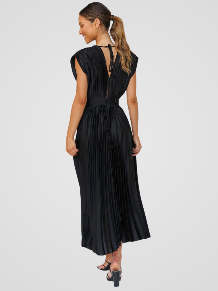 AMAYA PLEATED MIDI