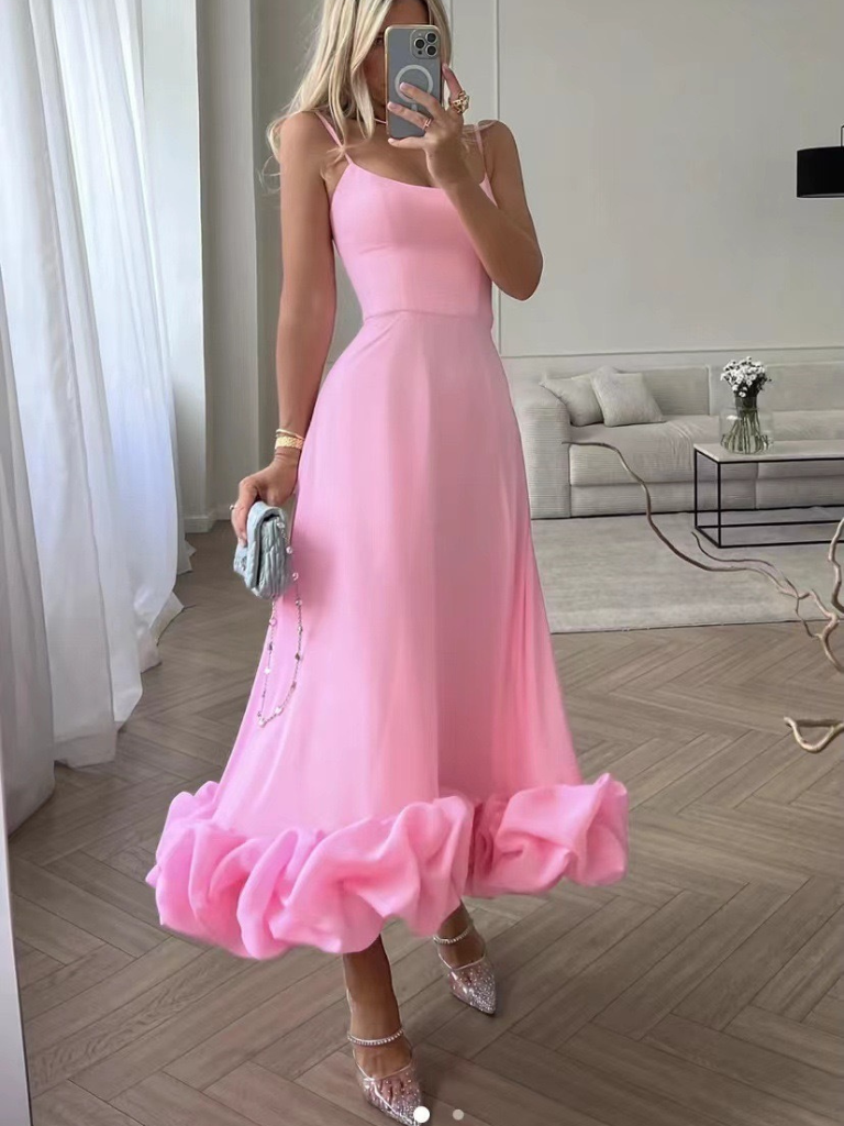 VIVIENNE RUFFLE DRESS