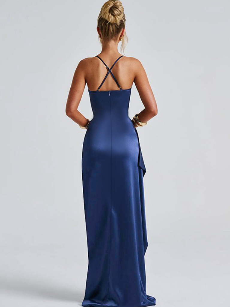 NOELIA SATIN KLEID